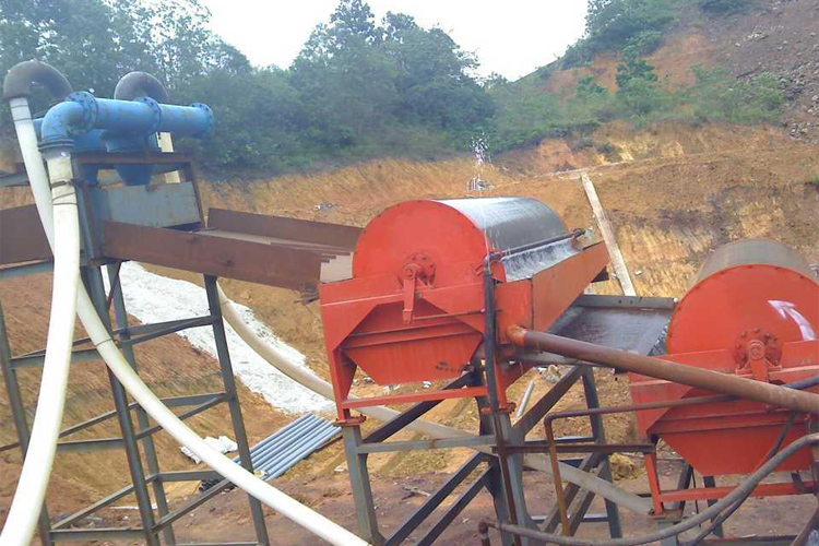 筒式永磁磁选机